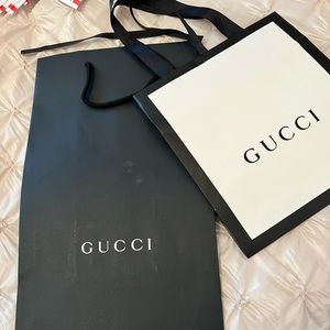 Gucci shopping bags